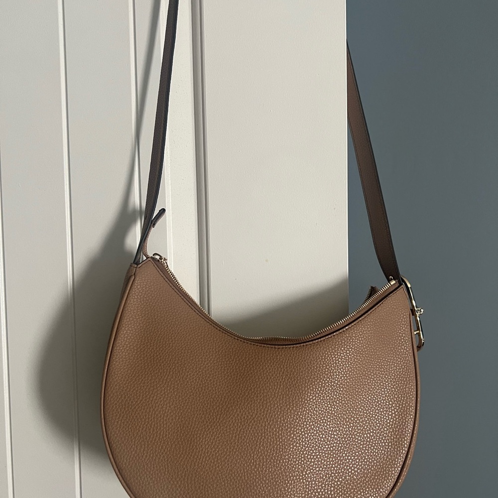 Furla Tan Leather Hobo Bag - Picture 4 of 4